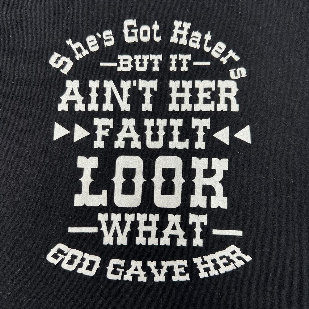 Hater Black Tee Small